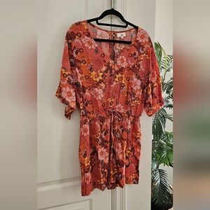 Ivy Floral V-Neck Romper